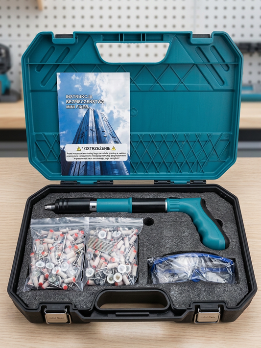 Steel Gun™ – Shotgun wśród gwoździarek + 200 gwoździ gratis!