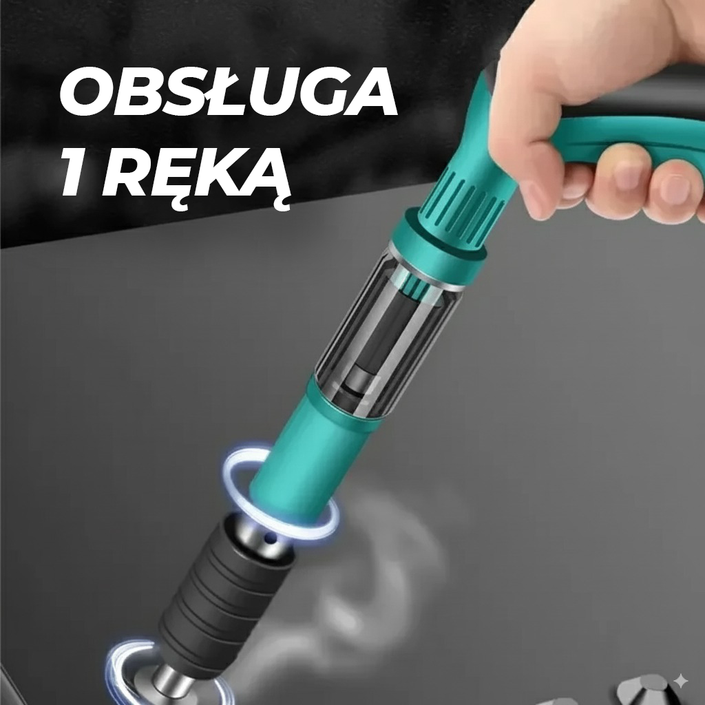 Steel Gun™ – Shotgun wśród gwoździarek + 200 gwoździ gratis!