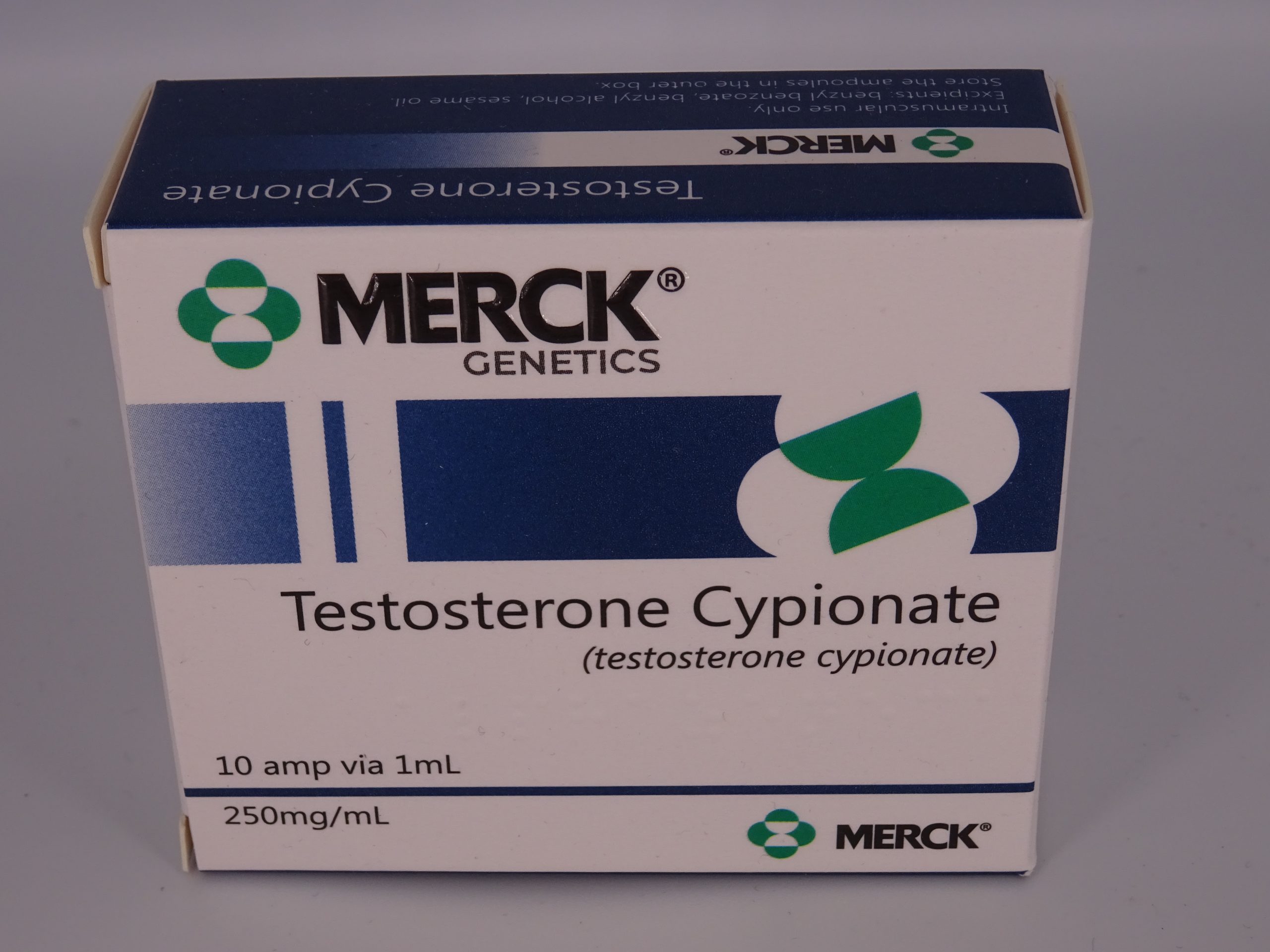 Merck Testosterone Cypionate 250mg 10amp