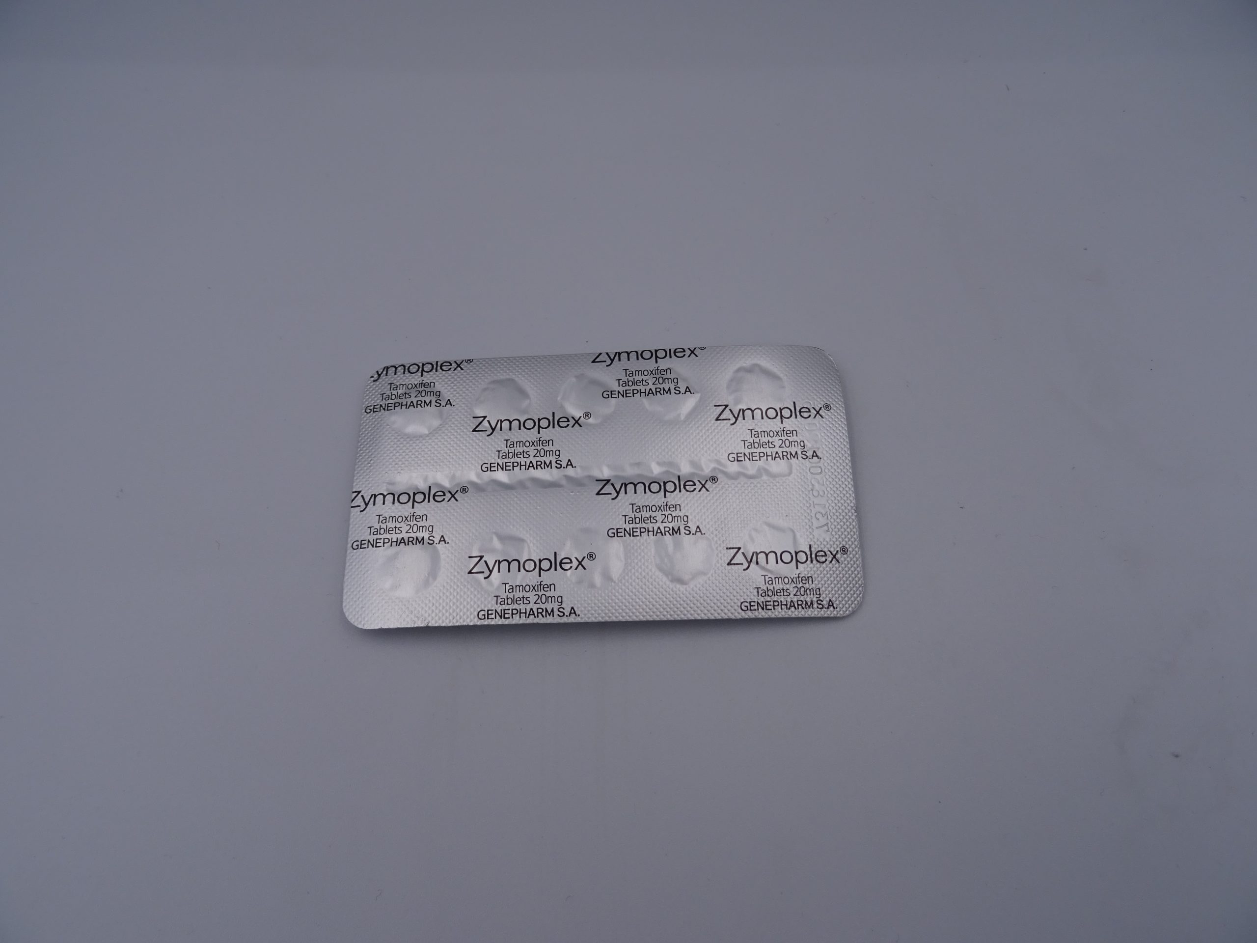 Genepharm Zymoplex tamoxifen 10tab 20mg