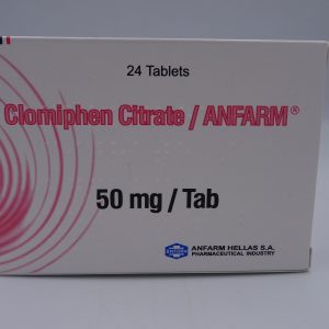 Anfarm Clomiphen Citrate Clomid 12tab 50mg