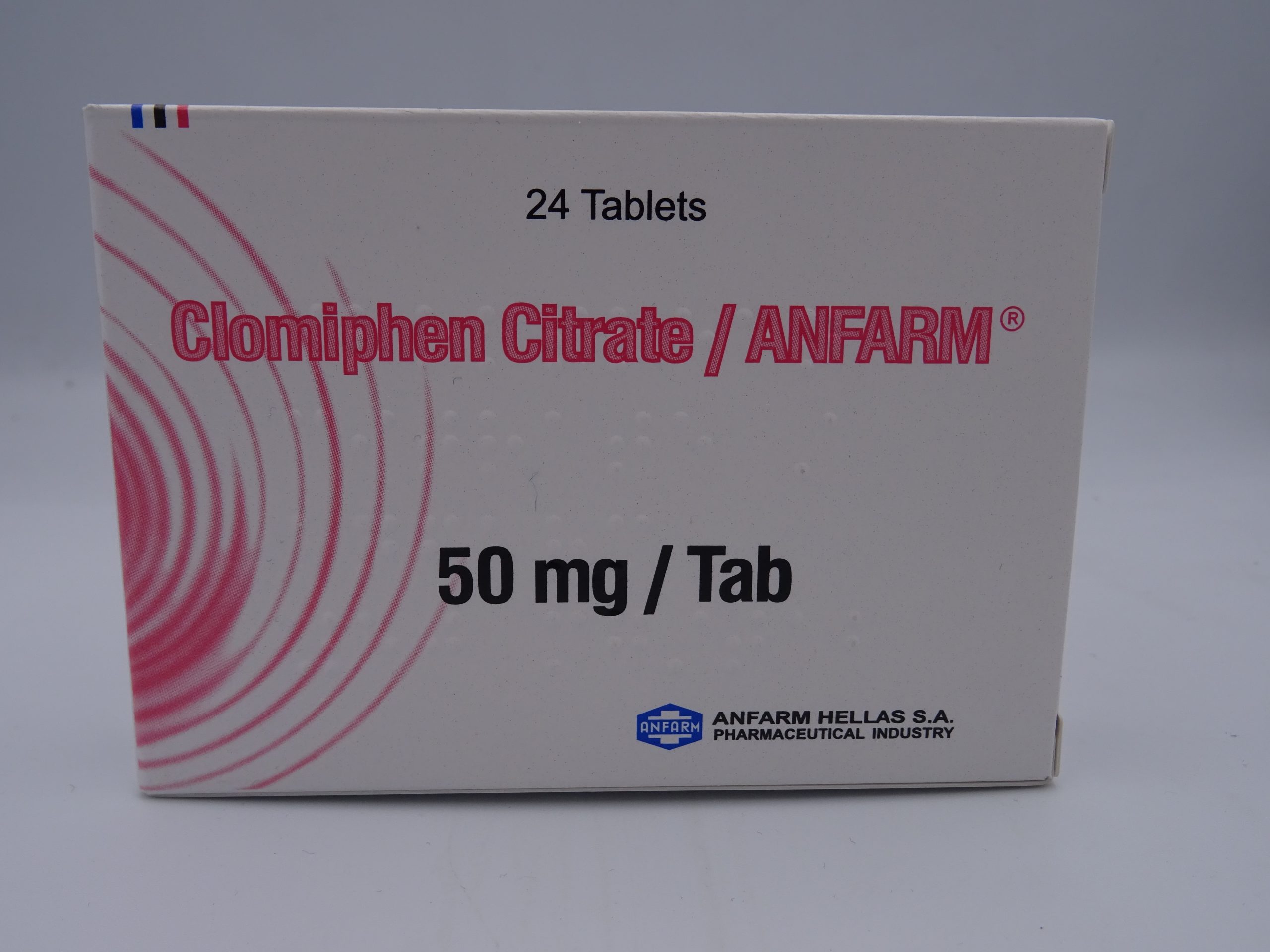 Anfarm Clomiphen Citrate Clomid 12tab 50mg