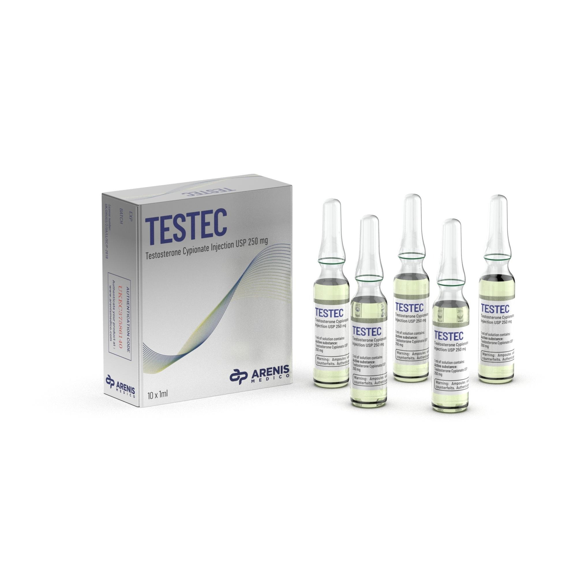 Arenis Medico Testec 250mg 10amp