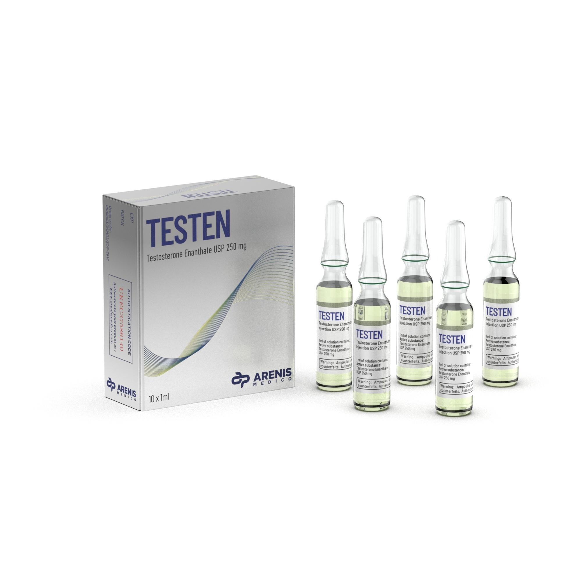 Arenis Medico Testen 250mg 10amp